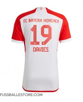 Günstige Bayern Munich Alphonso Davies #19 Heimtrikot 2023-24 Kurzarm
